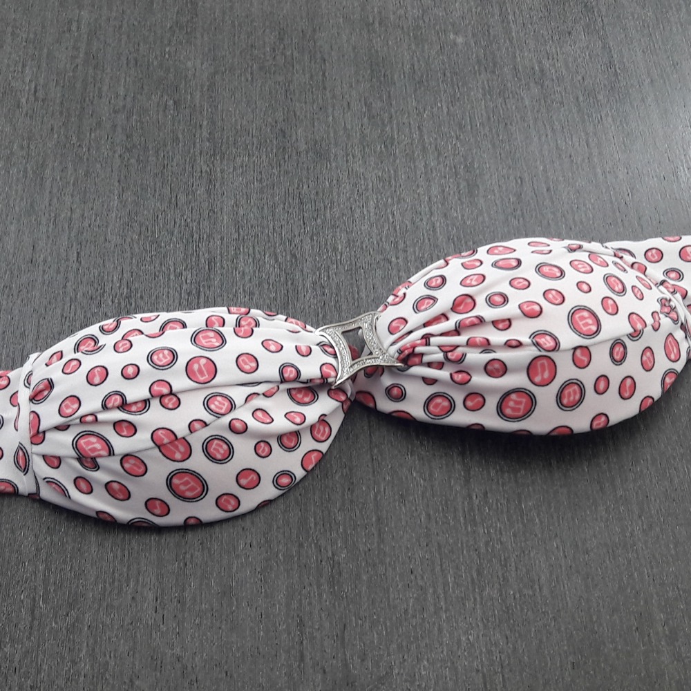 Top Bustiê com Bojo Branco Music Top Bustiê com Bojo Branco Music