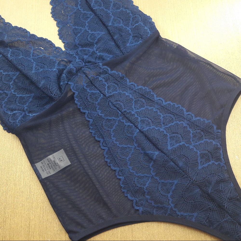 Body Greta Azul Marinho