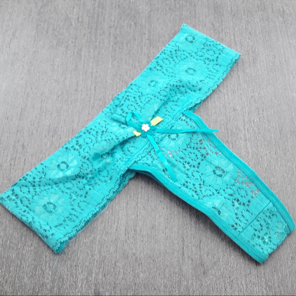 Tanga Cs Renda Verde Florence