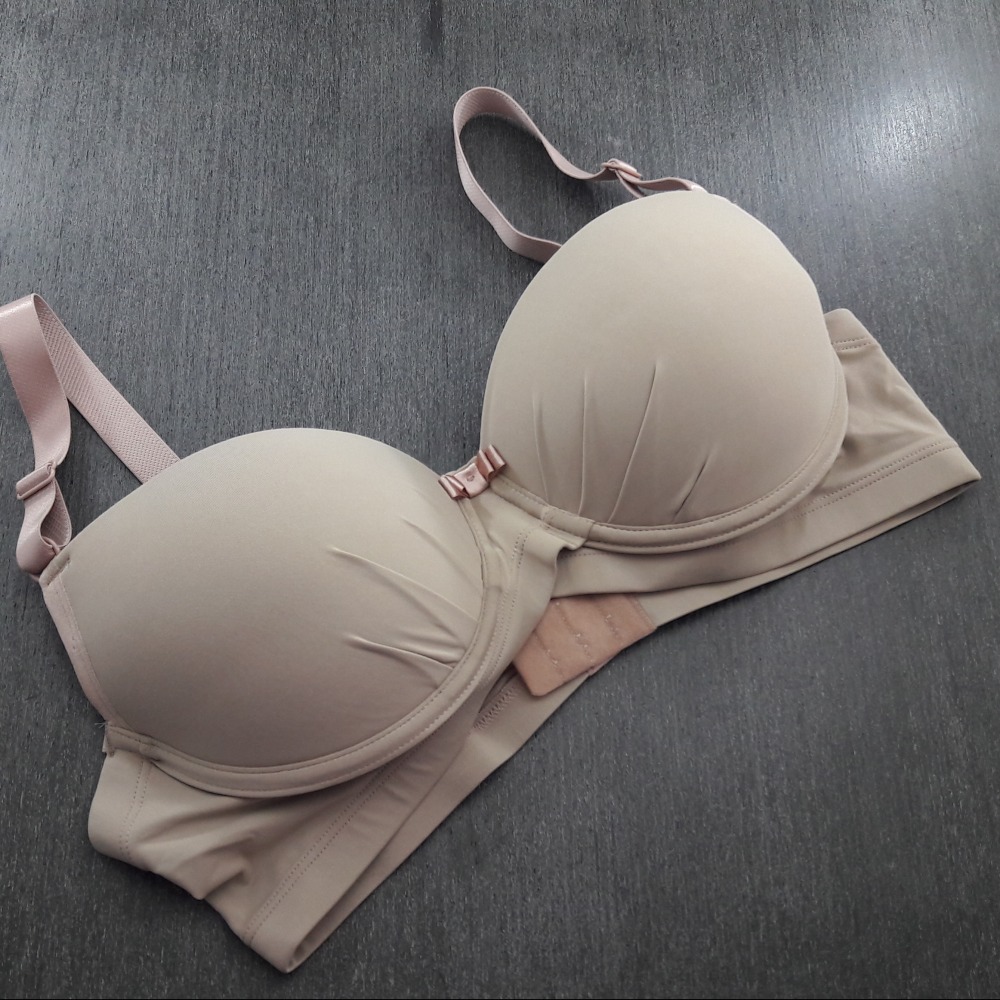 Sutiã com Bojo Plus Size Transpassado Chocolate Sutiã com Bojo Plus Size Transpassado Chocolate