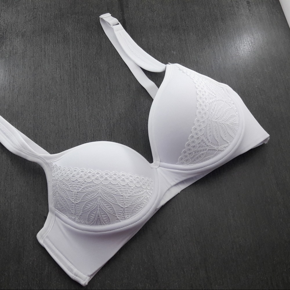 Suti Plus Size com Bojo e Espuma Branco