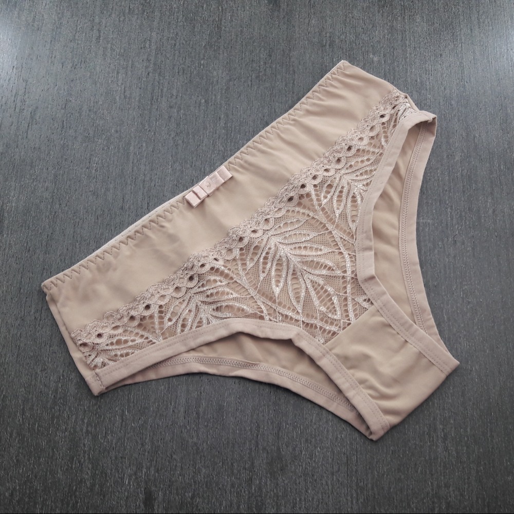 Cala Microfibra e Renda Chocolate