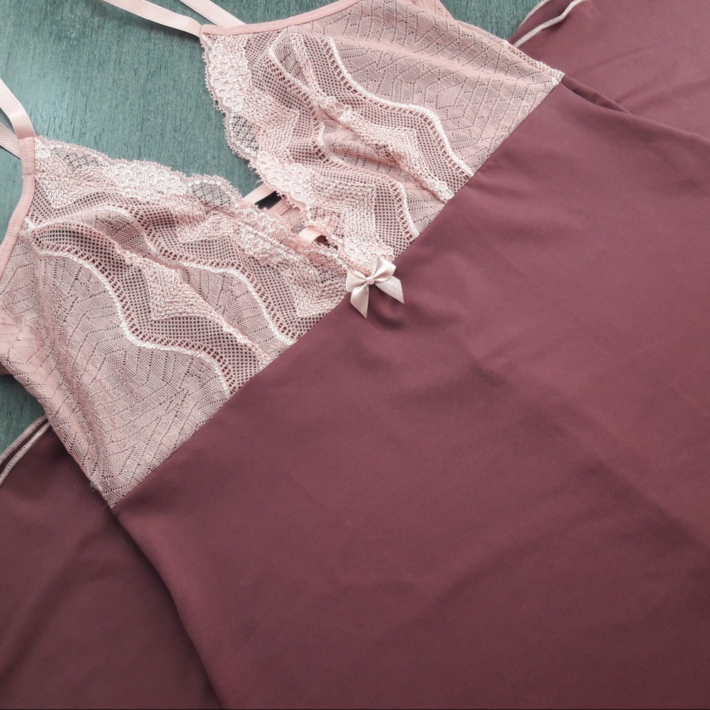 Camisola Longa Vinho/Romance