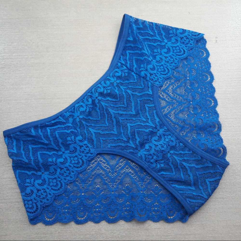 Calcinha de Renda Azul Atalaia