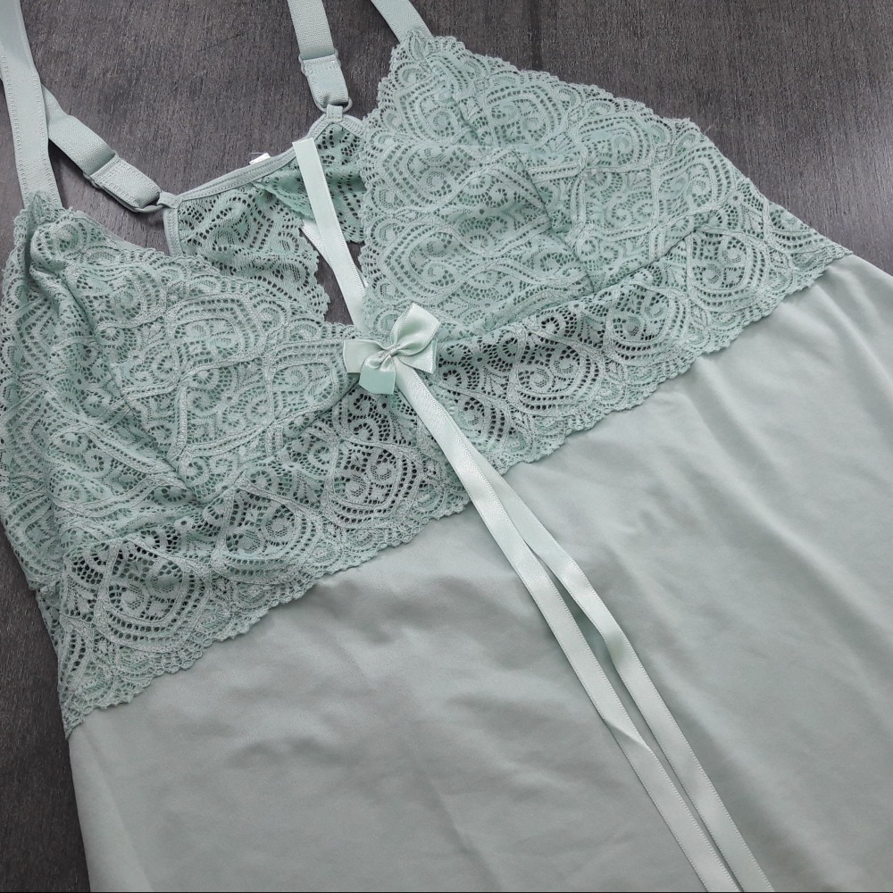 Camisola Gabriela Plus Size Erva Doce