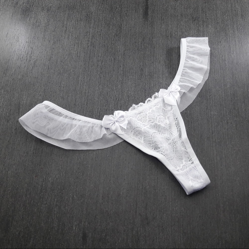 Tanga Lao Gravatinha Branco