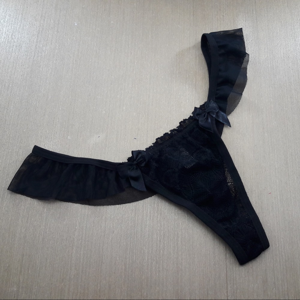 Tanga Lao Gravatinha Preto