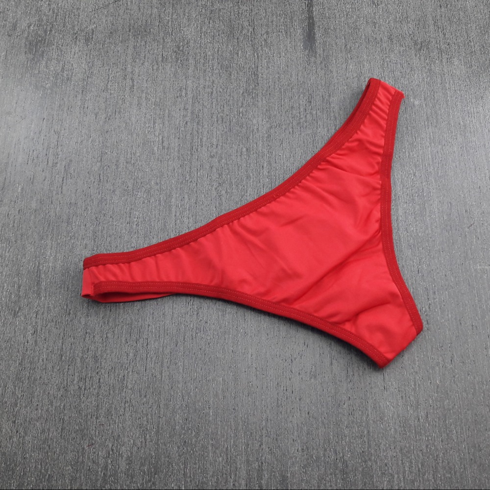 Tanga Fio Duplo em Microfibra Rubi