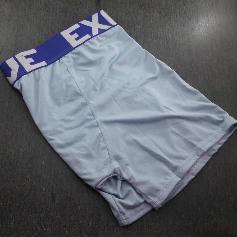 Cueca Boxer Plus Size -54-56 Azul Beb