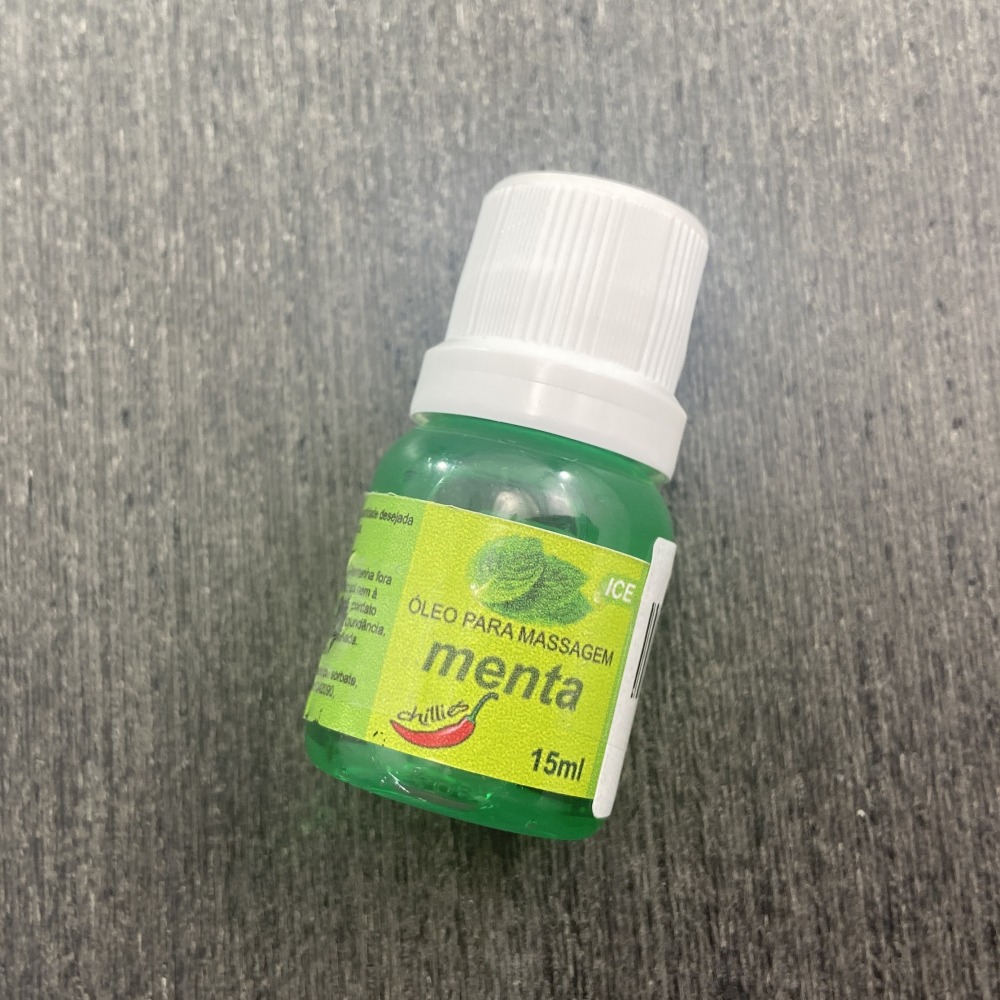 Menta Ice leo para Massagem Comestvel Sem Cor