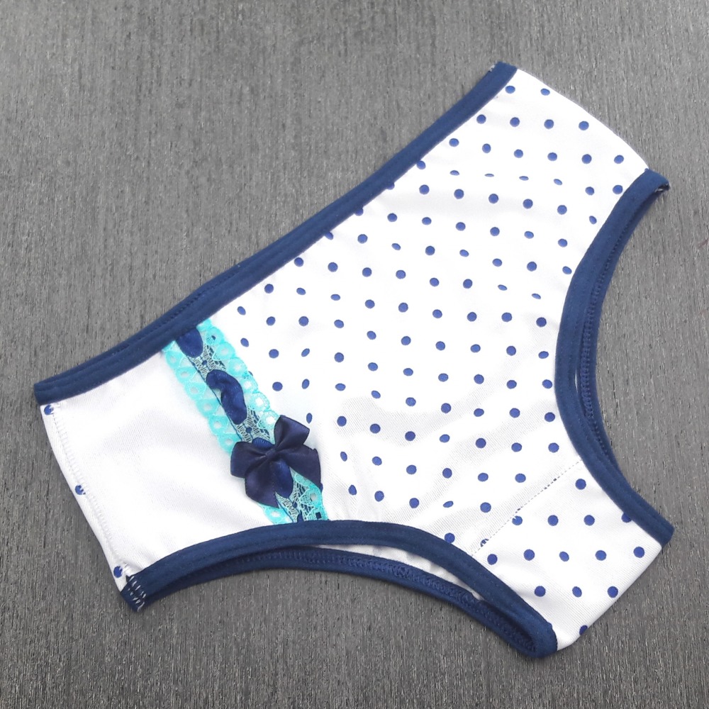 Calcinha Infantil Amoreco Vis Azul Marinho/ Estampas Variadas