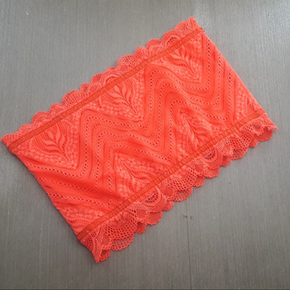 Top Faixa sem Bojo Laranja