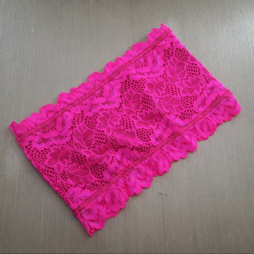 Top Faixa sem Bojo Rosa