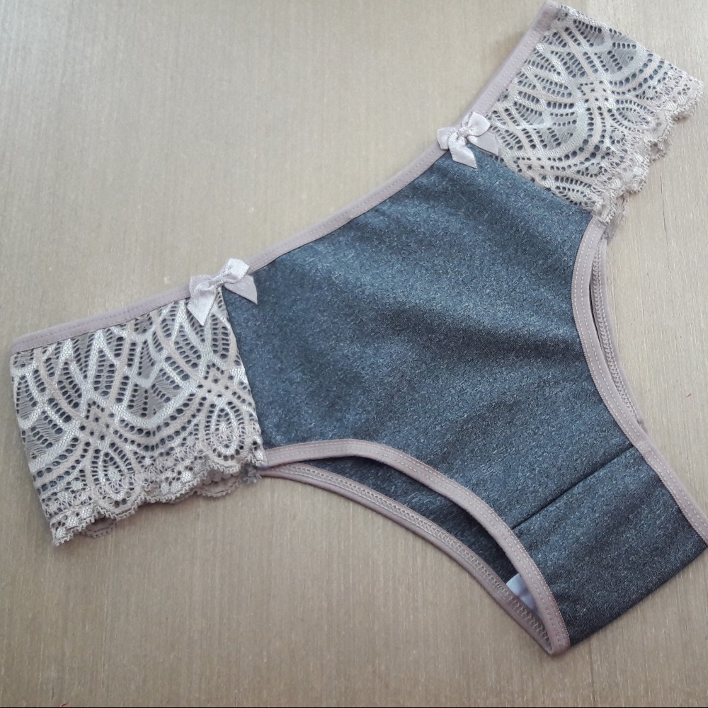 Tango Helosa Mescla Renda Chocolate/Mescla