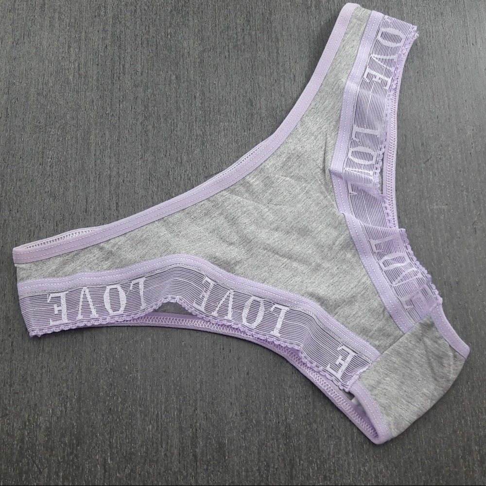 Calcinha Love Bsica Vis Lavanda/Mescla