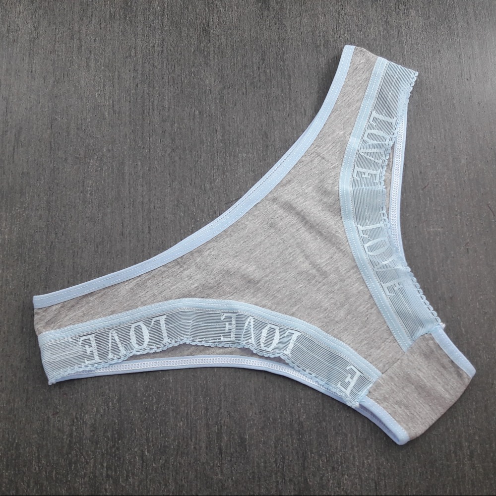 Calcinha Love Bsica Vis Azul Beb/Mescla