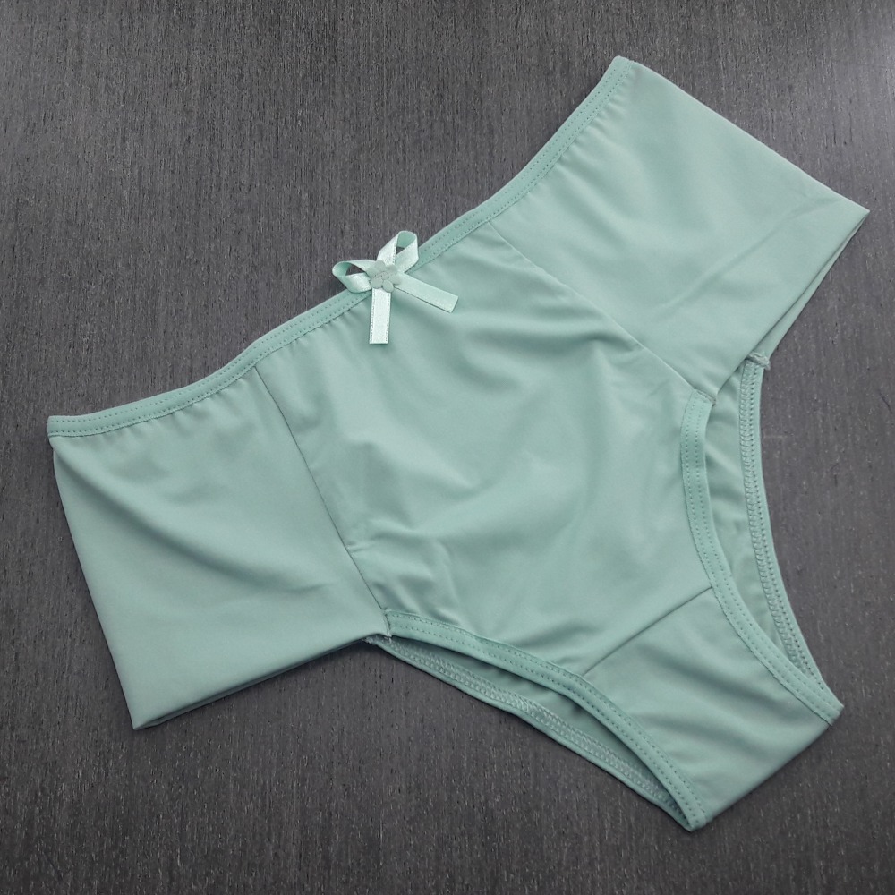 Tanga Pala Microfibra Lisa Erva Doce