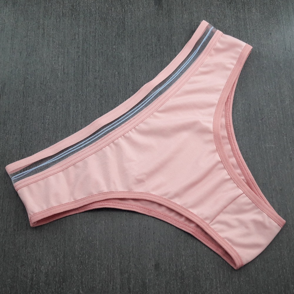 Calça Básica com Cós Transparente Romance Calça Básica com Cós Transparente Romance