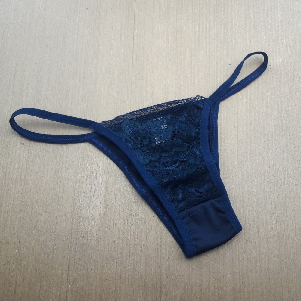 Tanga Fio Sabrina  Azul Marinho