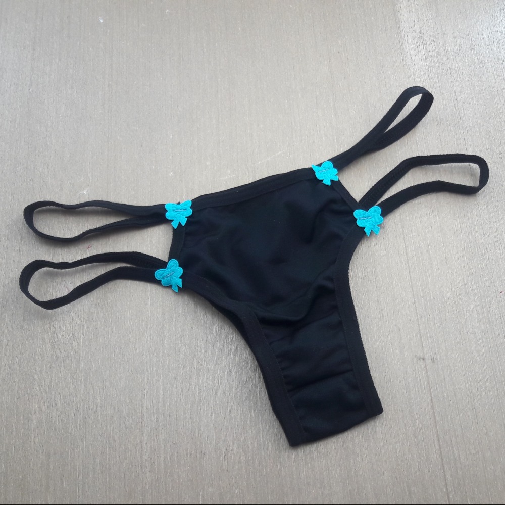 Tanga Vanessa em Microfibra Verde Tamy