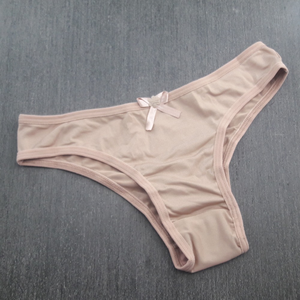 Tanga Bsica em Microfibra Chocolate