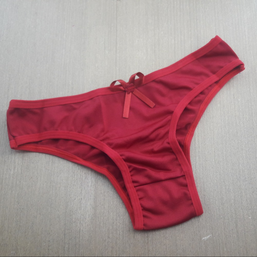 Tanga Bsica em Microfibra Rubi