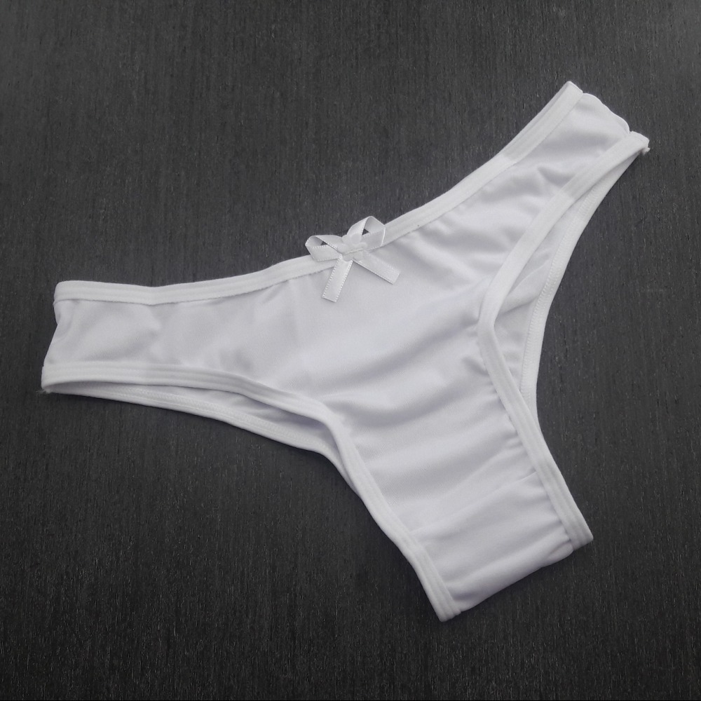 Tanga Bsica em Microfibra Branco