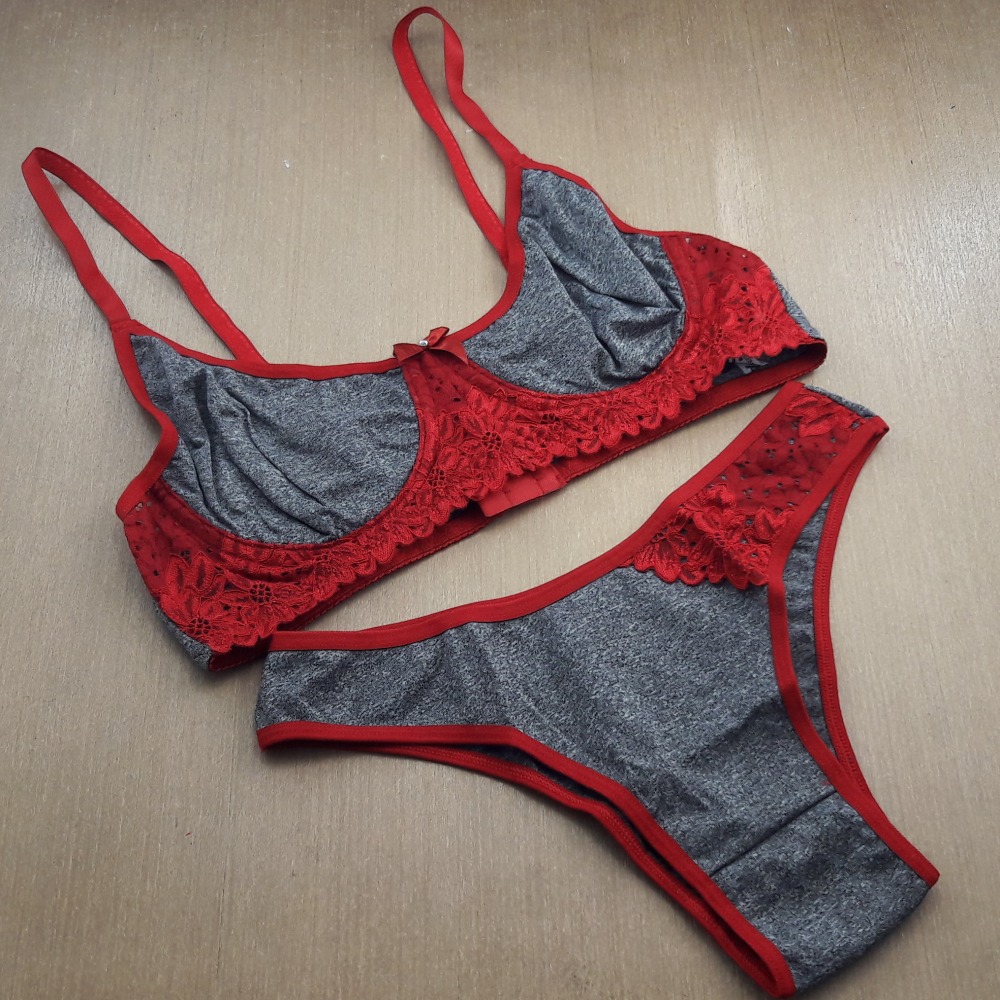 Conjunto Mescla Sem Bojo com Arco Rubi Conjunto Mescla Sem Bojo com Arco Rubi