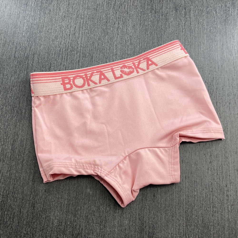 Cueca Boxer Feminina Infantil Romance