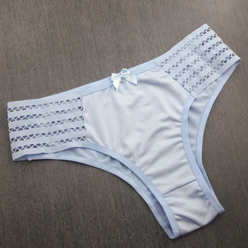 Calça Elástico Camila Azul Bebê Calça Elástico Camila Azul Bebê