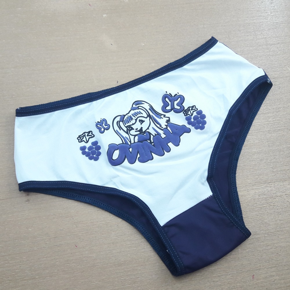 Calolinha Cheirinho Vis Azul Marinho/Uvinha