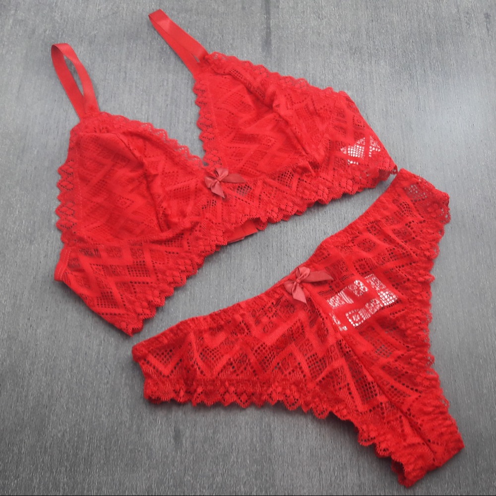 Conjunto Aria Vermelho