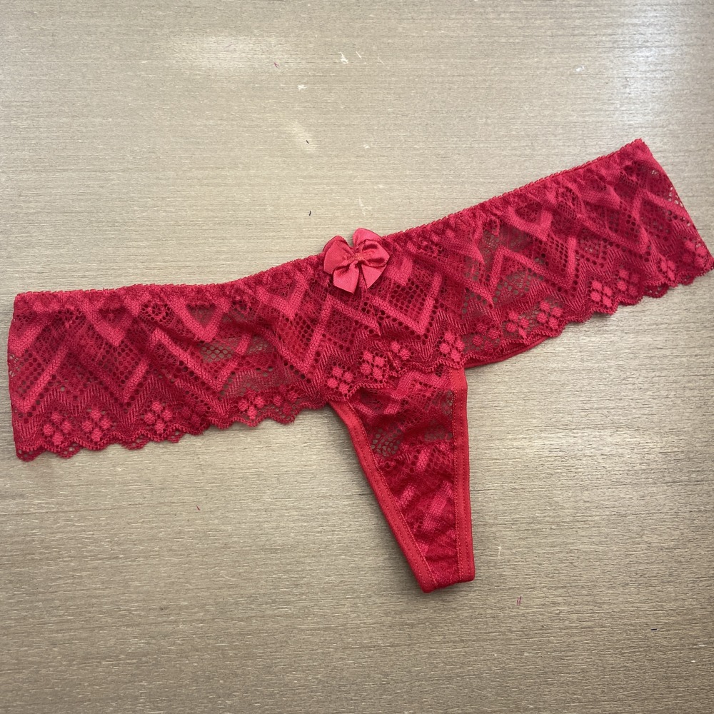 Tanga Hortncia Vermelho