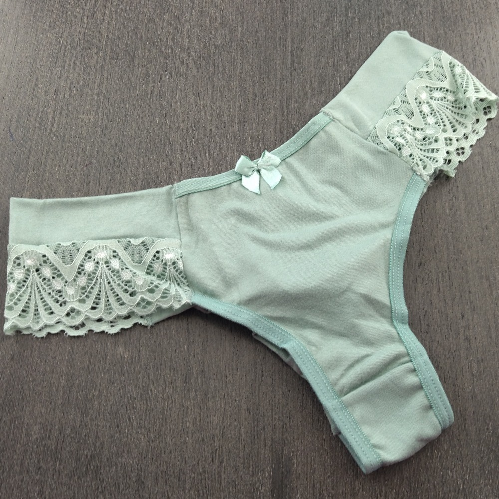 Tanga Mait em Suede Erva Doce