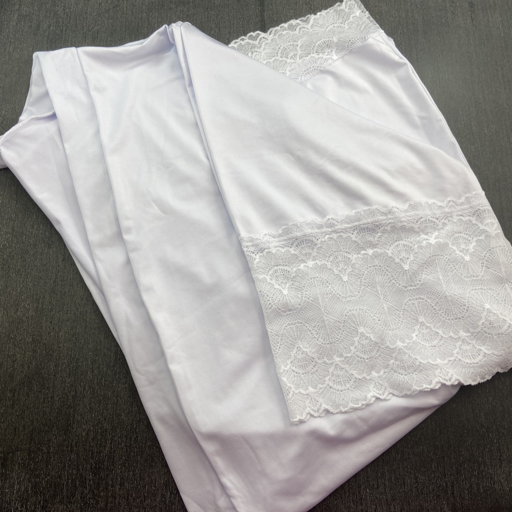 Robe Plus Size Branco