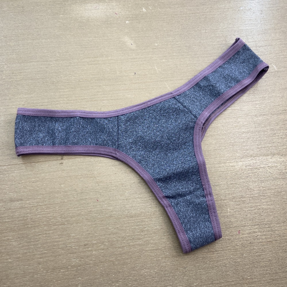 Tanga Bsica em Polister Vis Orqudea/ Mescla