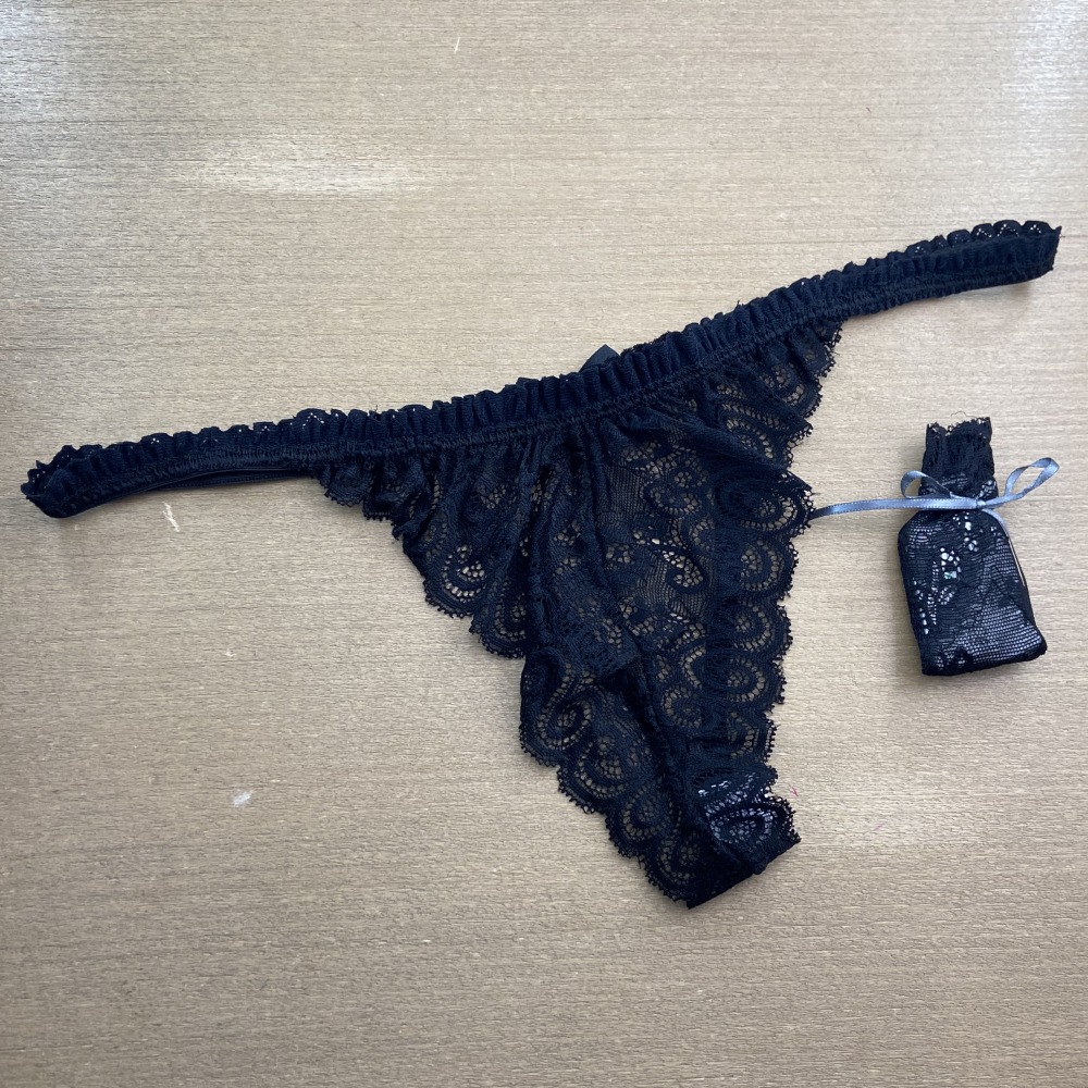 Tanga Perfumada Preto