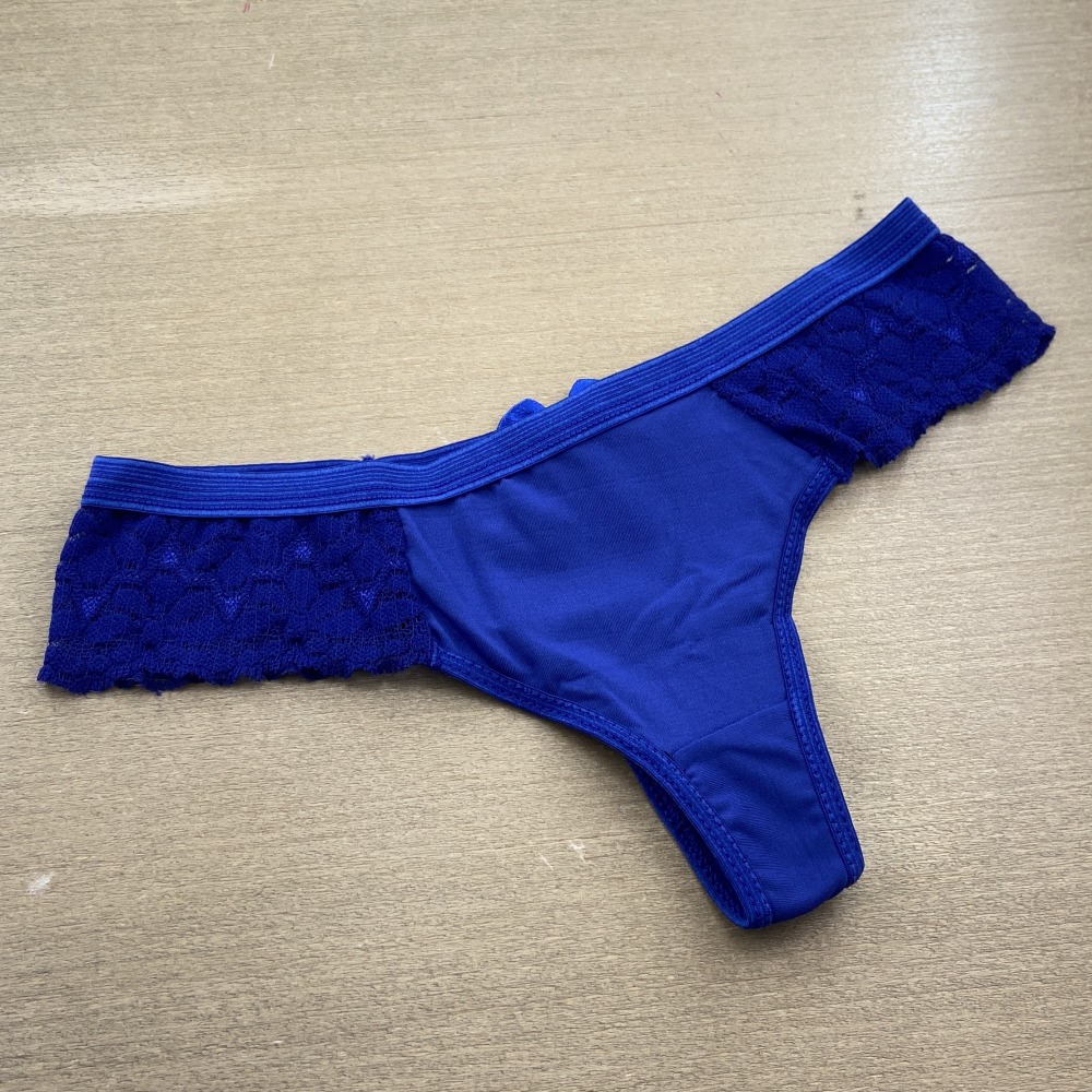 Tanga Fio Dental Jlia Azul Bic