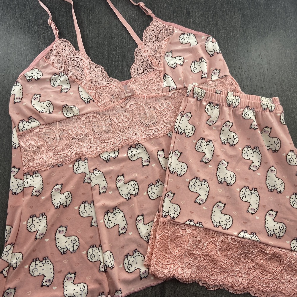 Baby Doll Estampado Romance/Lhama