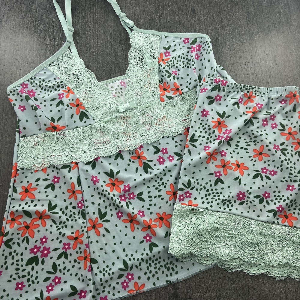 Baby Doll Estampado Erva Doce/Flores