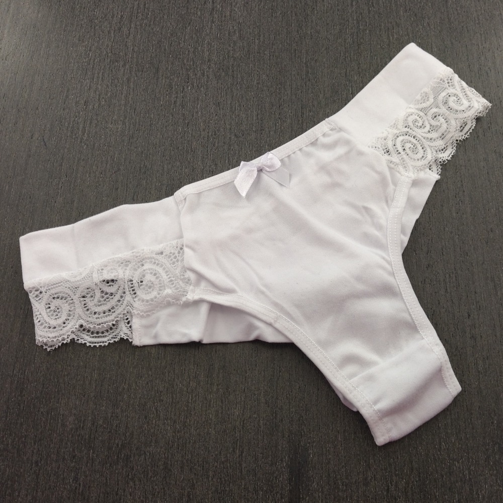 Tanga Mait em Suede Branco