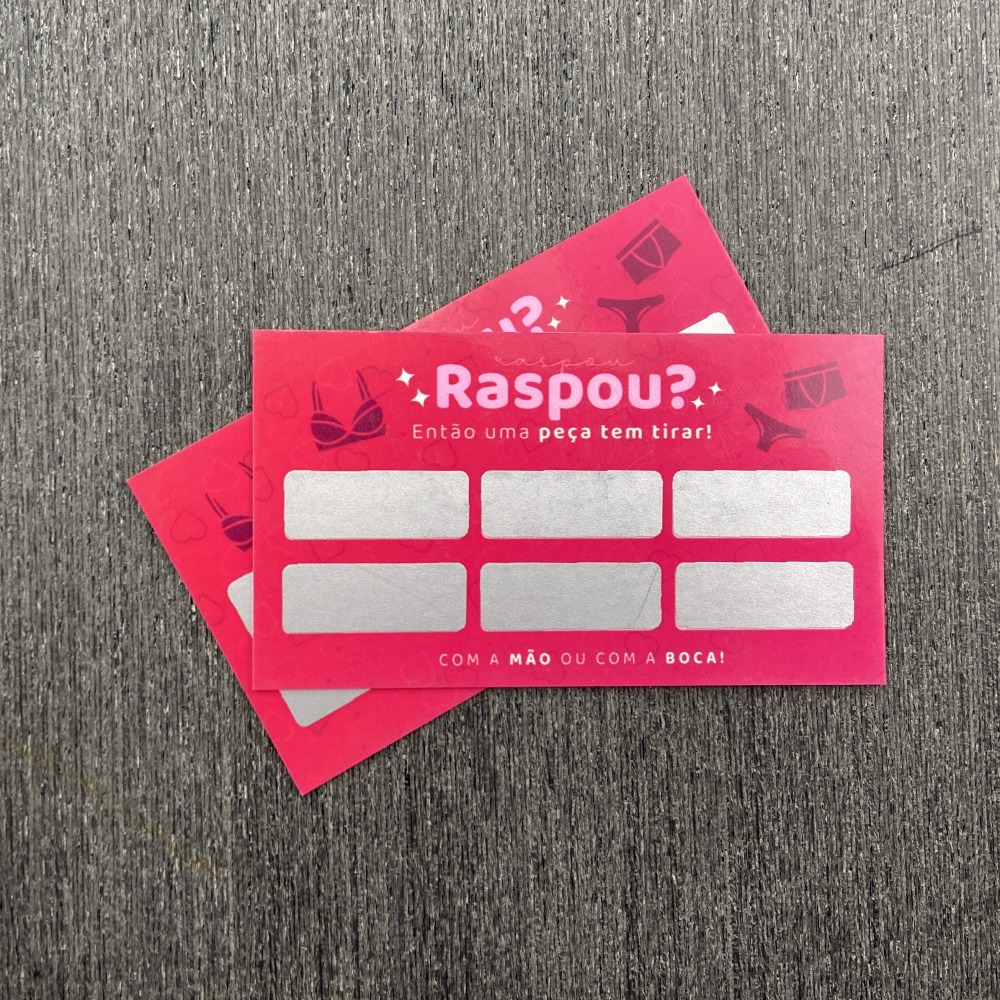 Raspadinha Ertica Tire 1 Pea