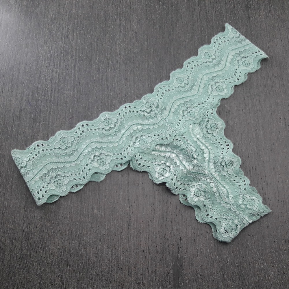 Tanga sem Vis em Renda Verde Teos