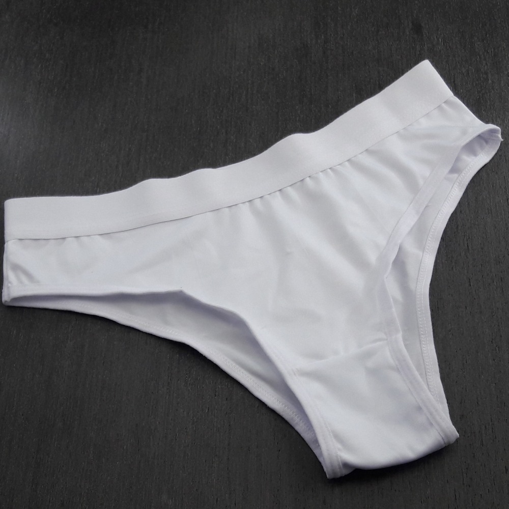 Calcinha Orean em Microfibra de Poliéster Branco Calcinha Orean em Microfibra de Poliéster Branco
