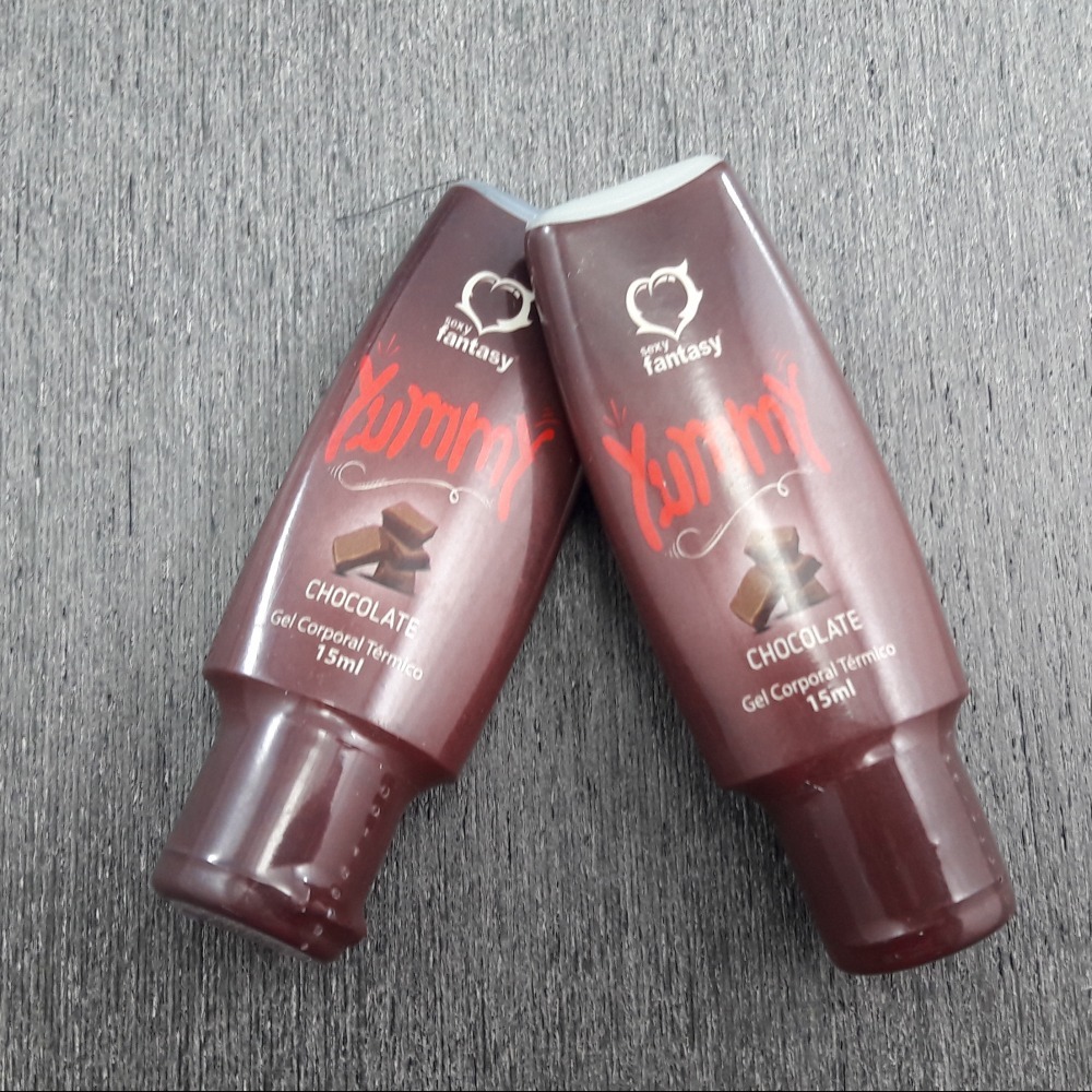 Yummy Chocolate Gel Lubrificante Trmico Beijvel Sem Cor