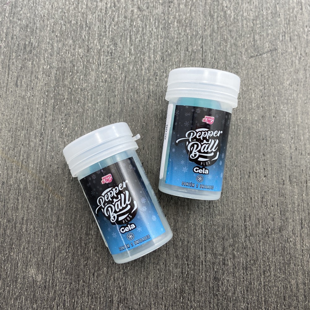 Bolinha Plus Gela com 2 unidades Pepper Blend Sem Cor