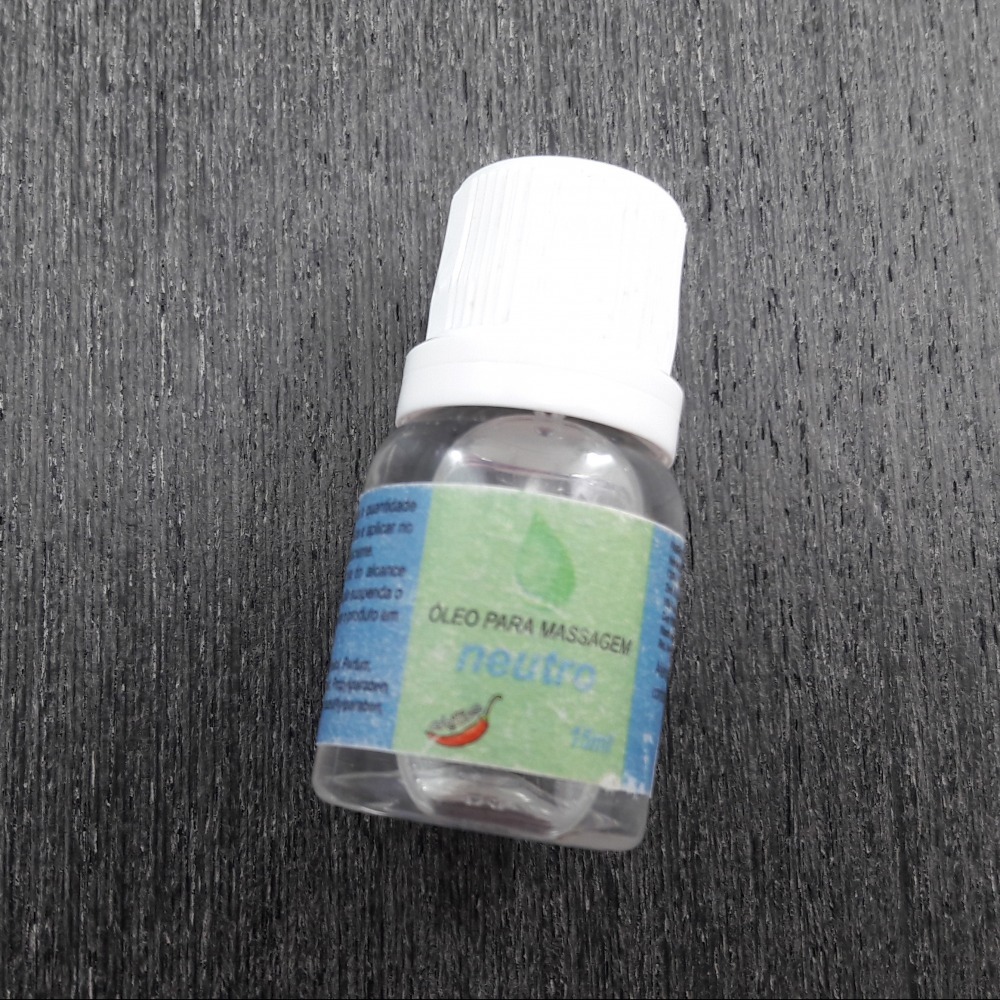 leo para Massagem Neutro 15ml Chillies Sem Cor