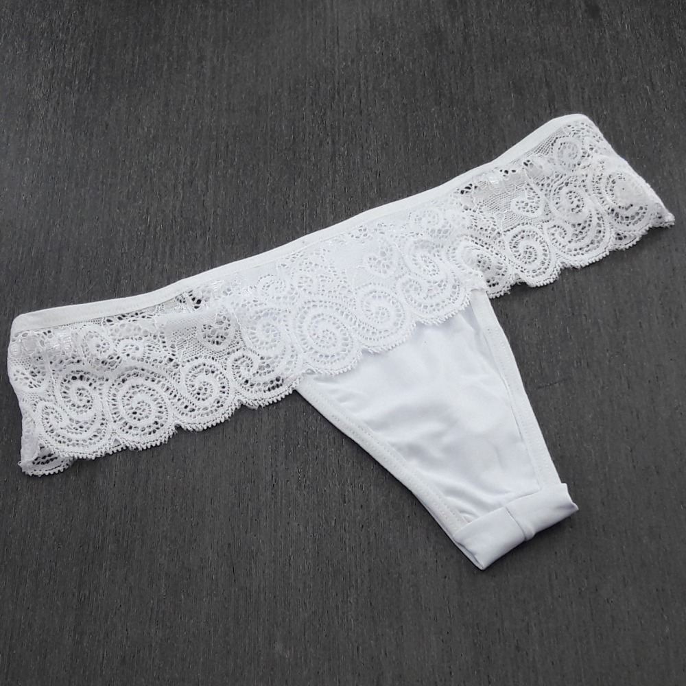 Tanga Deuza em Poliamida Branco