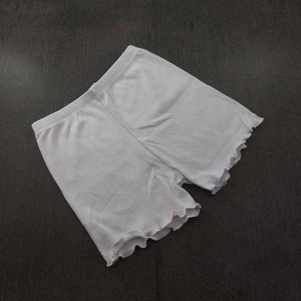 Short Chuleado Infantil Branco