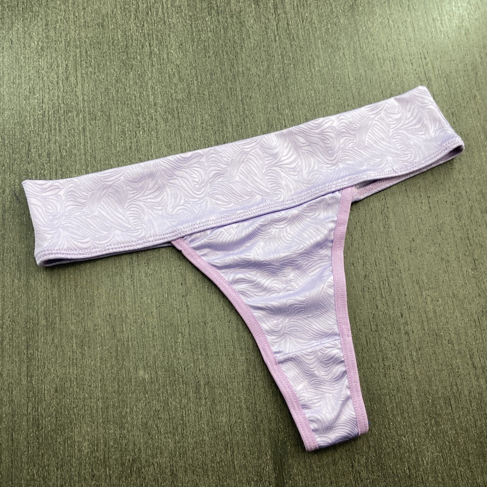 Calça Cós Fio Duplo Lavanda Calça Cós Fio Duplo Lavanda